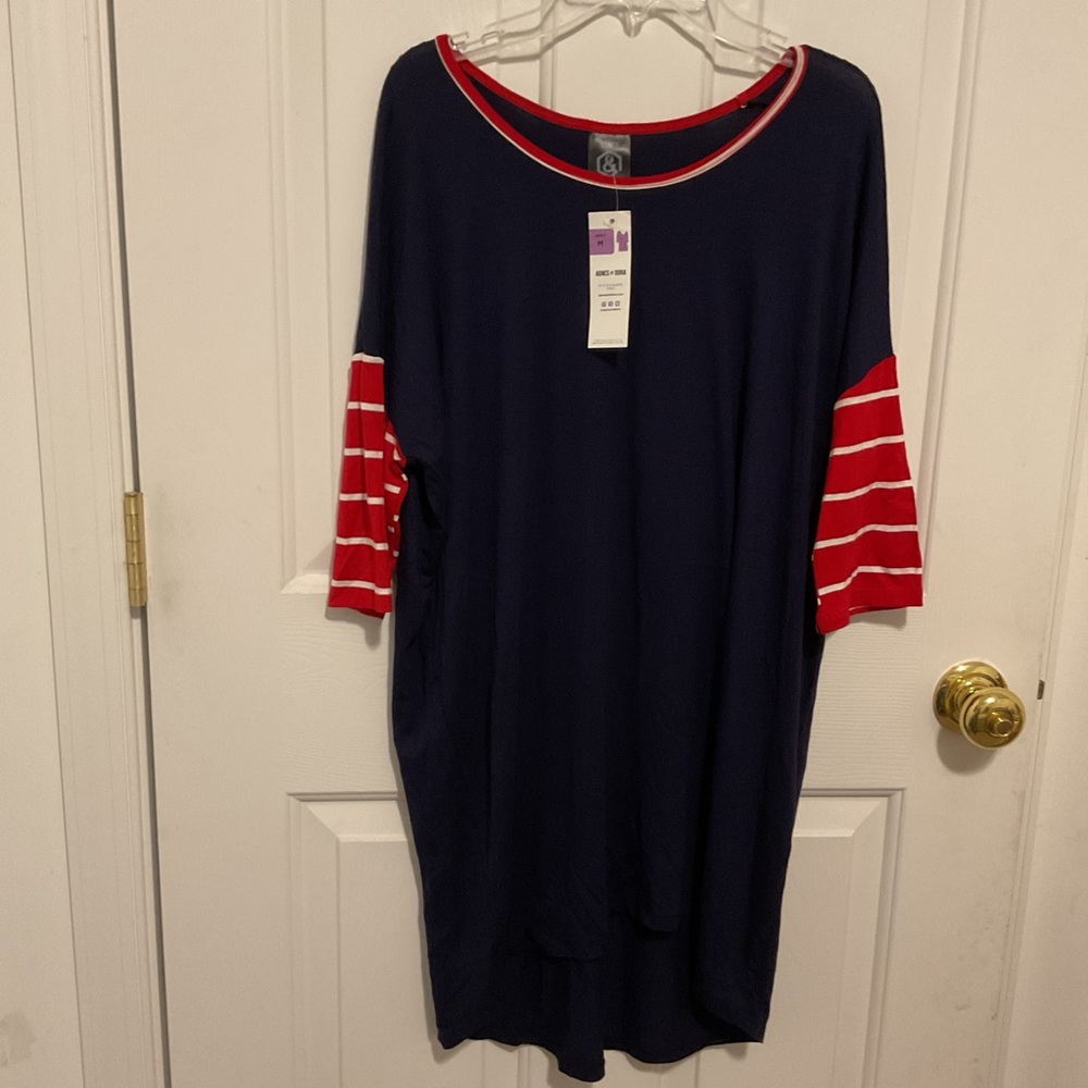 Agnes & Dora Patriotic Print Dress Tunic